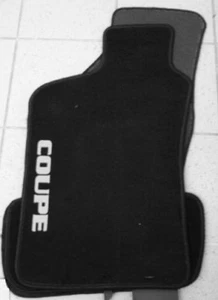 Fussmatten für Fiat Coupe/Turbo 20V Autoteppiche schw/grau - Bild 1 von 1