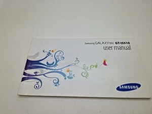 Nowy/stary magazyn angielski Samsung GT-i5510 instrukcja obsługi 3WYSYŁKA W WIELKIEJ BRYTANII - Zdjęcie 1 z 4