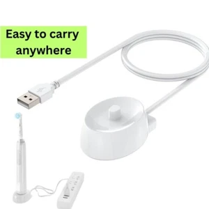 USB Plug Electric Toothbrush Charger Dock For Braun Oral B Charging Base - Picture 1 of 9