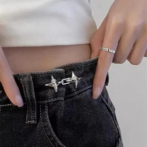 Hebilla de cintura de estrella ajustable - Fijar y apretar jeans con estilo - Imagen 1 de 11