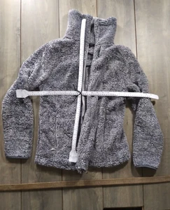 Boys Pacific Trial Gray Fur Jacket Size M - Picture 1 of 5
