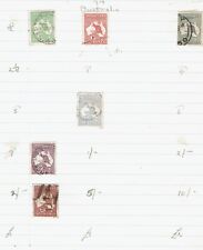 Australia 1918+ Kangaroos & KGV on old exercise book pages (#470)