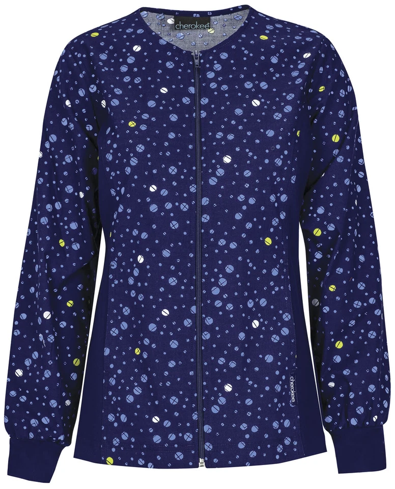 Flexibles Zip Front Knit Panel WarmUp Jacket I Dot About It 2315C IDOT 3XL - Image 1 of 1