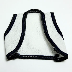 VETEMENTS BARBIE MATTEL ACCESSOIRE VINTAGE PULL ENSEMBLE POUPEE TENUE NOIR BLANC - Photo 1/2