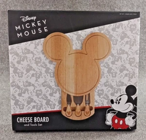 TOSCANA - a Picnic Time brand Disney Mickey Mouse Head Shaped Cheese Knife - Picture 1 of 7
