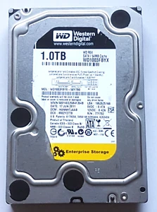 1 TB SATA Western Digital RE4 WD1003FBYX-50Y7B0 7200rpm 64MB HDD 3,5 " Hard - Picture 1 of 1