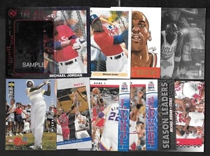 MICHAEL JORDAN CHICAGO BULLS NBA BASKETBALL MLB BASEBALL CARD SEE LIST - Picture 1 of 36