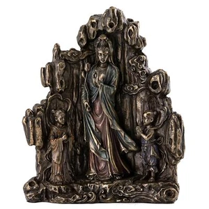 Top Collection Decorative Feng Shui Quan Yin Statue - Hand Painted Beautiful ... - Picture 1 of 7