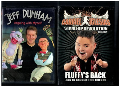 GABRIEL IGLESIAS PRESENTS STAND-UP UNRATED NEW, JEFF DUNHAM ARGUING WITH MYSELF - Image 1 of 4
