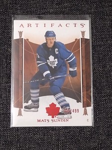 2022-23 Upper Deck Artifacts Mats Sundin #315/499 Toronto Maple Leafs