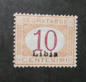 ITALIA ITALY 1915 Colonie Libia Segnatasse Svr. 10 cent. MNH** ss.2 - Picture 1 of 2