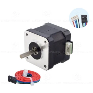 STEPPERONLINE Nema17 Schrittmotor - Stepper Motor 42Ncm 1.5A mit 4Pin Kabel - Afbeelding 1 van 6