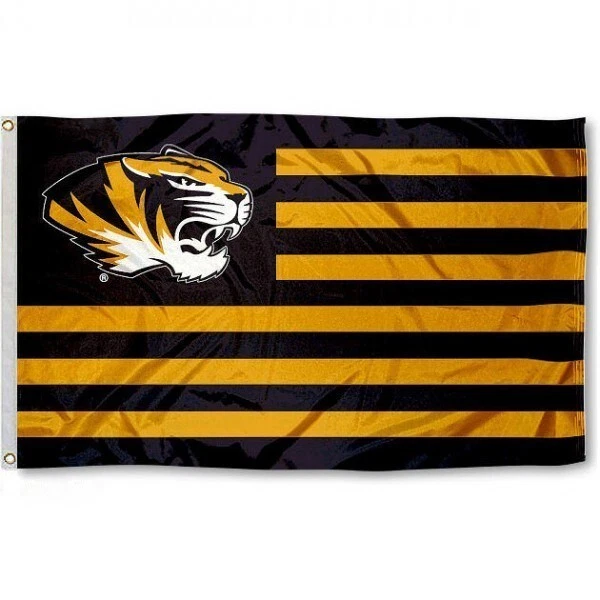 MISSOURI TIGERS 3'X5' FLAG BANNER ***100% FULL COLOR ON BOTH SIDES OF FLAG*** - Image 1 of 4