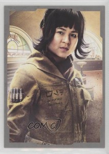 2017 Star Wars: The Last Jedi Character Portraits Silver 64/99 Rose Tico 1p5
