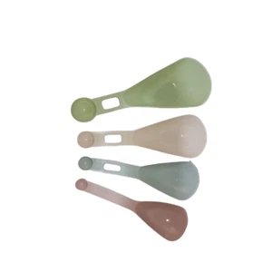 4 Pcs 8 sizes colourful Plastic Measuring Spoons Cooking Set Tool Free Shipping - Picture 1 of 11