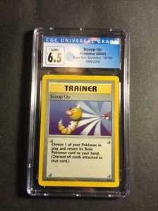 2000 Pokémon Base Set Trainer Scoop Up 78 /102 CGC 6.5 EX/NM+ Unlimited - Picture 1 of 6