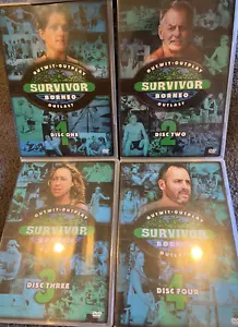 Survivor Season 1 - Borneo region 1 DVD (4 discs) 2000 US reality tv series - Picture 1 of 6