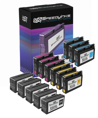 Cartuchos Speedy Reman 14pk para tinta HP 950XL 951 XL negro cian magenta amarillo Foto 1 de 4