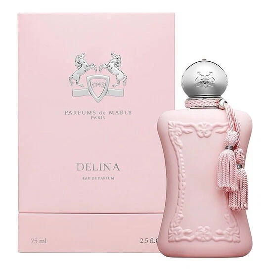 Parfums de Marly Delina Eau de Parfum 75mL – Fresh, Rose Scent - New, Sealed - Image 1 of 2