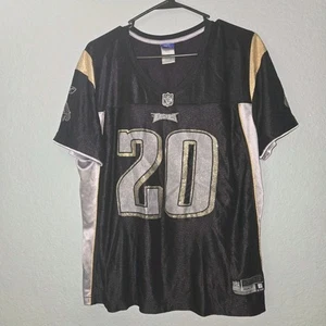 Vintage Reebok NFL Philadelphia Eagles #20 Dawkins Trikot Damen Gr. XL schwarz gold - Bild 1 von 15