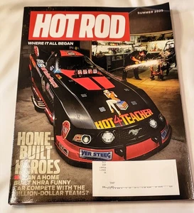 Hot Rod Magazine Summer Home Built Heros  2025 New Unread! - Imagen 1 de 2