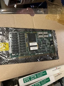 Scheda video 16 bit isa AST VGA PLUS ibm AT clone - Foto 1 di 6