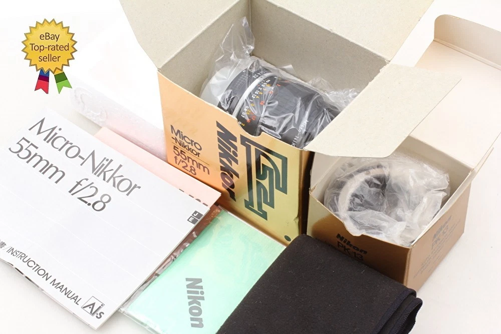 Nikon AI-S f/2.8 Camera Lenses 55mm Focal for sale - eBay