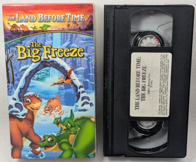 Land Before Time VIII The Big Freeze (VHS, 2001, Universal, Slipsleeve) - Image 1 of 4