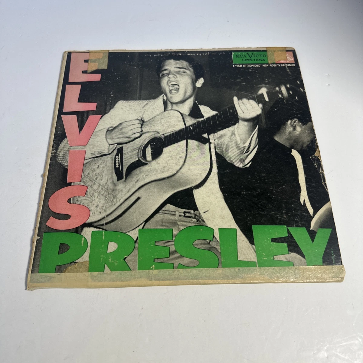 US盤/ELVIS PRESLEY LPM 1254 ELVIS PRESLEY 1956 LP LPM-1254 FIRST ALBUM MONO first press PD