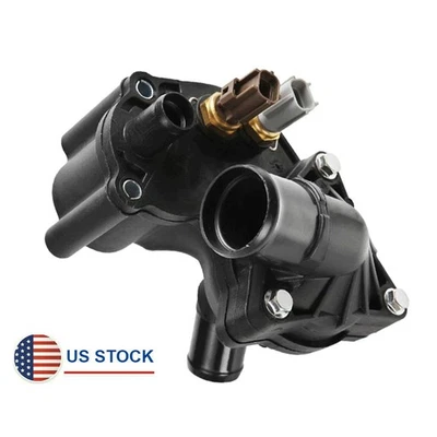 Thermostat with Housing Sensor Fit For Ford Explorer Ranger Mazda B4000 V6 4.0L - Изображение 1 из 4