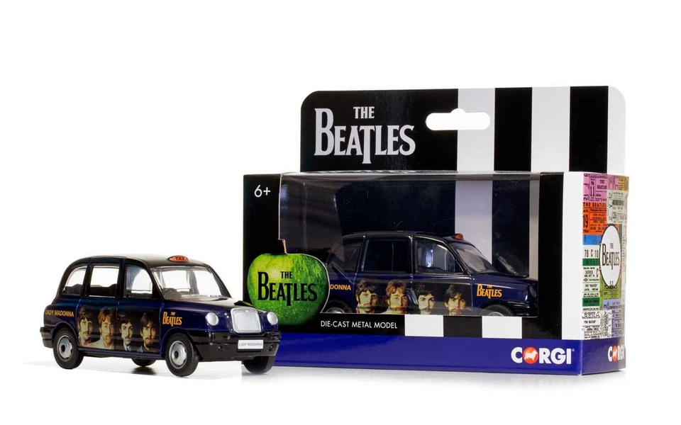CORGI CC85932 AUSTIN - LONDON TAXI LTI TX4 2014 - THE BEATLES - LADY MADONNA - B