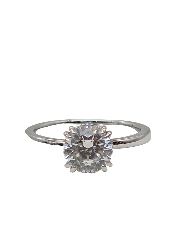 SWAROVSKI Anello di fidanzamento Donna Anello Taglia IT 55 argento stile casual - Immagine 1 di 4