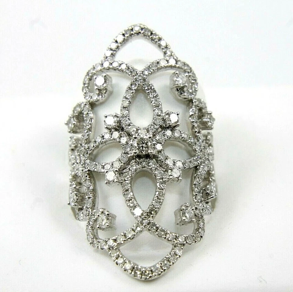 椭圆形红卫星碧玺和钻石光环单颗戒指 14k 白金 10.18 克拉 — 第 1/1 张图片