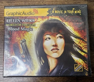 World Of The Lupi, #6 Blood Magic, Eileen Wilks  5cd Audiobook New Sealed - Image 1 of 3