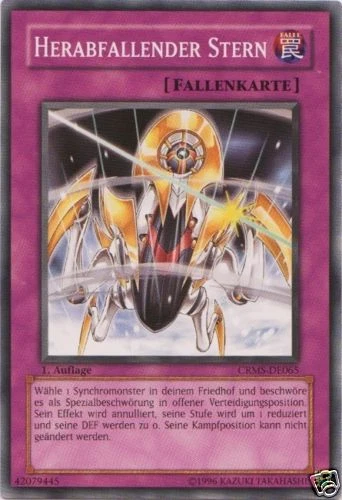 Yu-Gi-Oh 3x Herabfallender Stern - - - CRMS - Bild 1 von 1