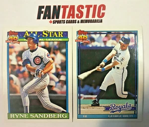 1991 Topps Baseball Card YOU PICK #1-250 inc. RC & HOFers Finish Your Team Set! - Picture 1 of 1