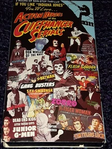 Action Heroes Of The Cliffhanger Serials VHS Scifi Fantasy Comp Batman Flash... - Picture 1 of 6