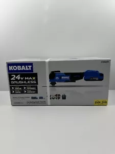 Neu Kobalt 24 V Max bürstenlos regelbar 17-teiliges oszillierendes Multi-Tool-Kit - Bild 1 von 6