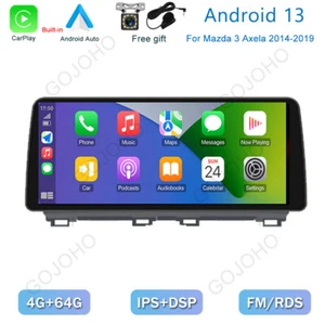 12.3" Android 13 For Mazda 3 Axela 2014-2019 Car Stereo Radio GPS Navi Carplay - Bild 1 von 19