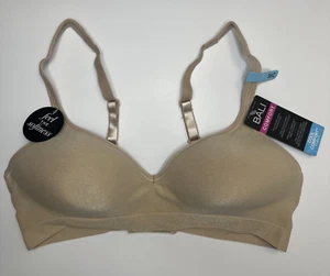 Bali Women's Comfort Revolution Wire Free Bra Nude 36C DF3463 NEW Seamless - Picture 1 of 7