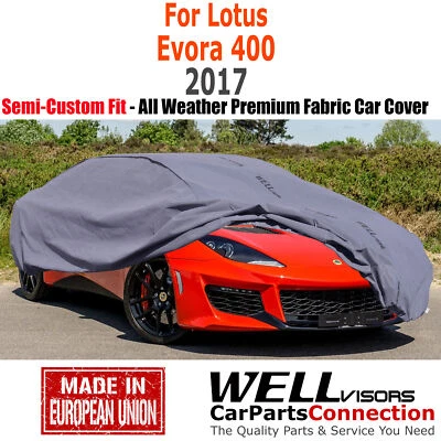 Cubierta de auto WellVisors duradera para todo clima para Lotus Evora 400 cupé 2017-2017 Foto 1 de 4