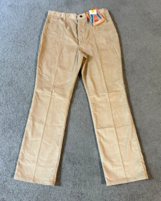 VTG NOS NWT 70s 80s Wrangler Women's Straight Leg Corduroy Pants - Size 35 x 34 - Image 1 of 4