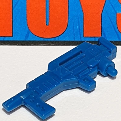 Transformers G2  Double Clutch GUN original 1995 Go Bots blue weapon accessory - Image 1 of 4