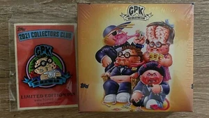 2021 Garbage Pail Kids GPK Collectors Club Sealed Set #1 Trash Can-Didates + PIN - Picture 1 of 1