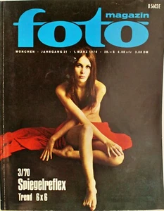 foto magazin 3/70  B5603E  THEMA: SPIEGELREFLEX Trend 6x6 - Bild 1 von 2
