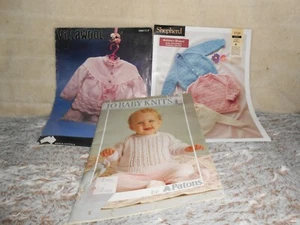 Baby Knitting Patterns Patons Shepherd Villawool - Picture 1 of 6