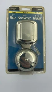 Campanello campanello Carlon DH922 stile vintage cromato cablato nuovo sigillato - Foto 1 di 2