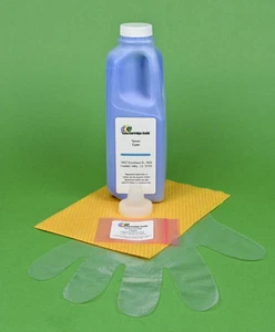 Xerox 7400 106R01077 106R1077 Cyan Toner Refill Kit with Chip. 460gr. 18K Pages - Picture 1 of 1