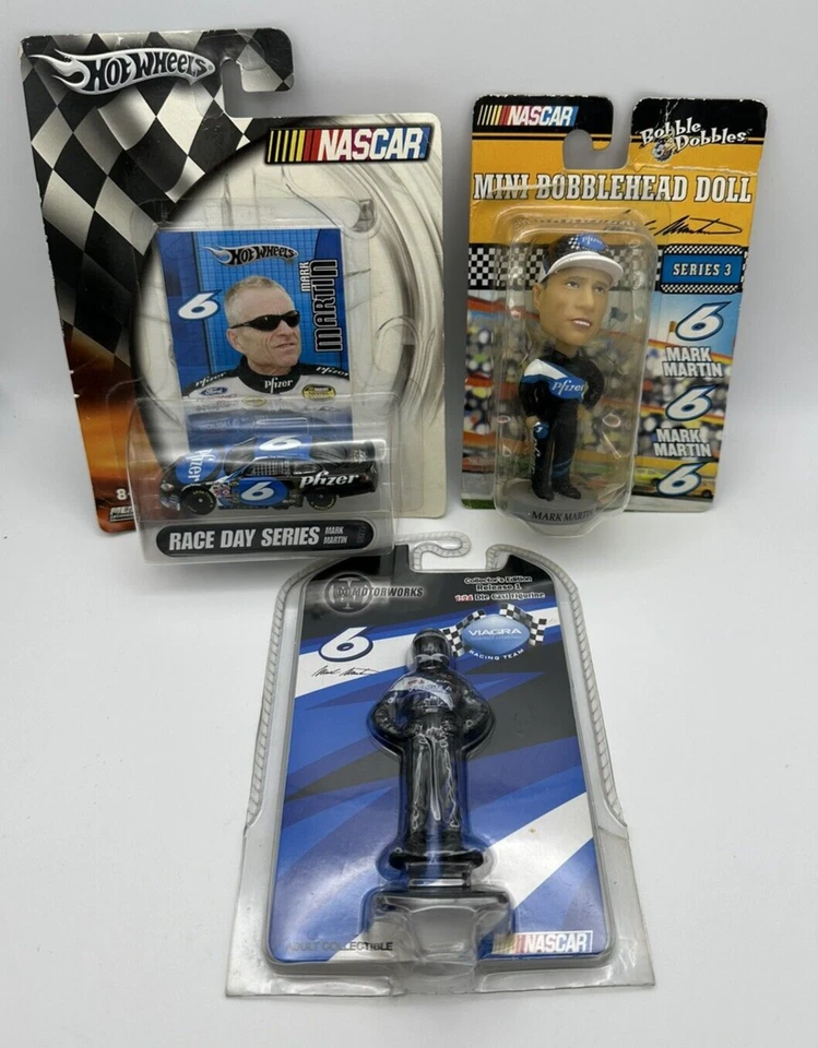 2003 NASCAR Motorworks Mark Martin 6 Collectors Edition Die Cast Figurine 1 24