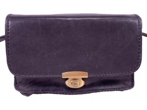 The Bridge  Unisex Tasche Umhängetasche Leder schwarz Minibag Vintage B155 - Bild 1 von 13